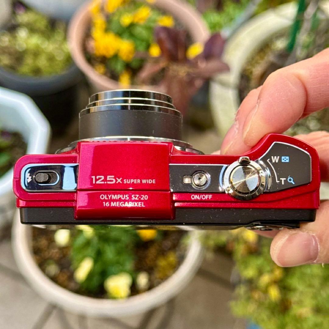 ☆動作OK コンデジ OLYMPUS SZ-20 バッテリー付き