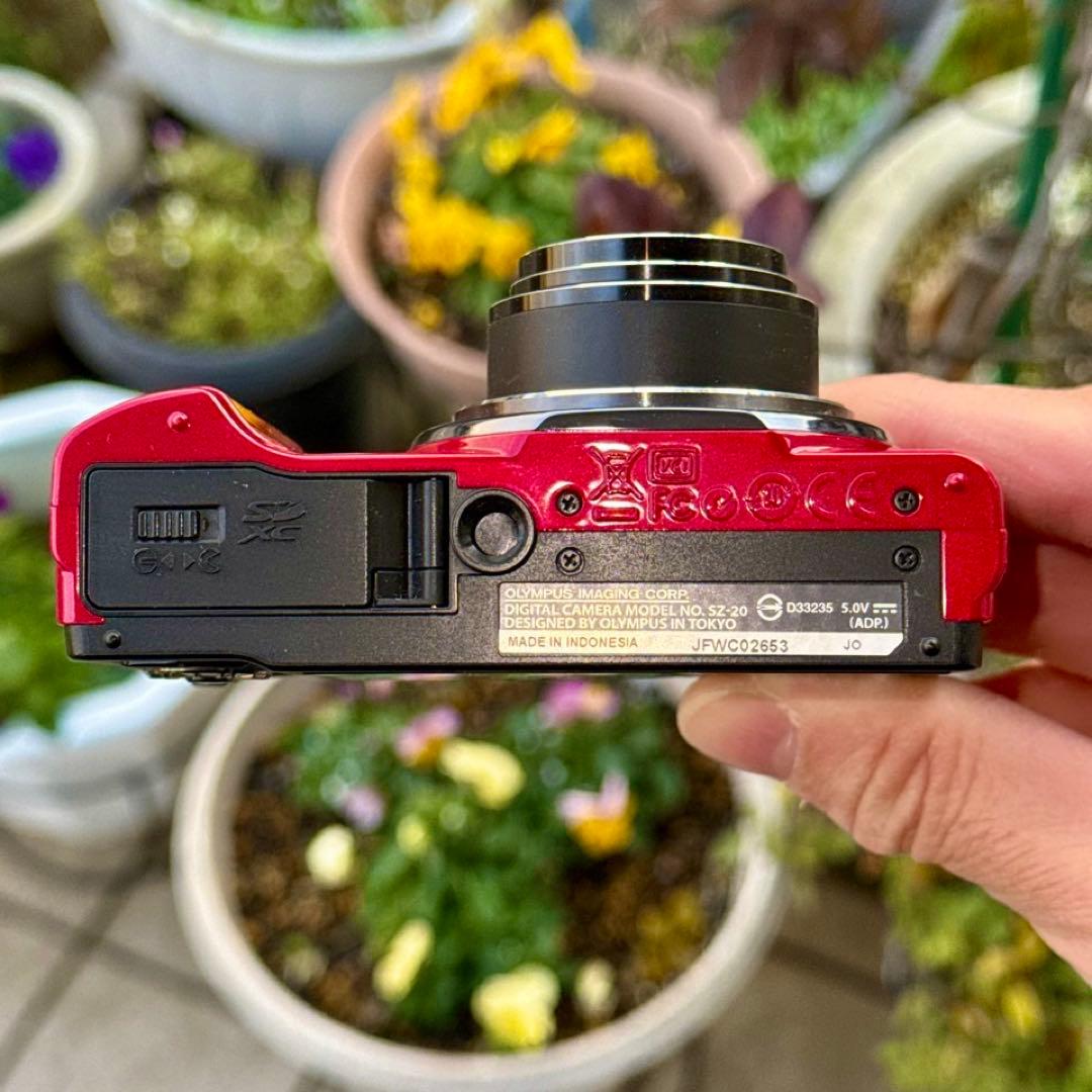 ☆動作OK コンデジ OLYMPUS SZ-20 バッテリー付き