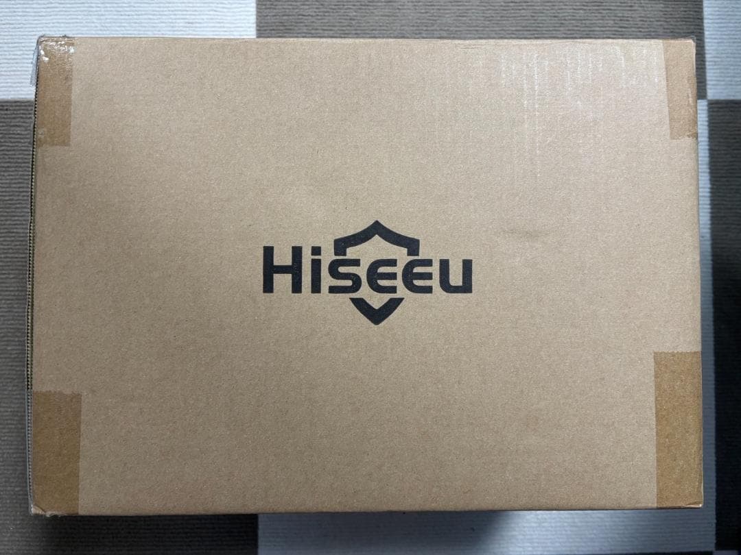 【Aランク】12インチ液晶一体型3TBHDD内蔵NVR 500万画素カメラ4台