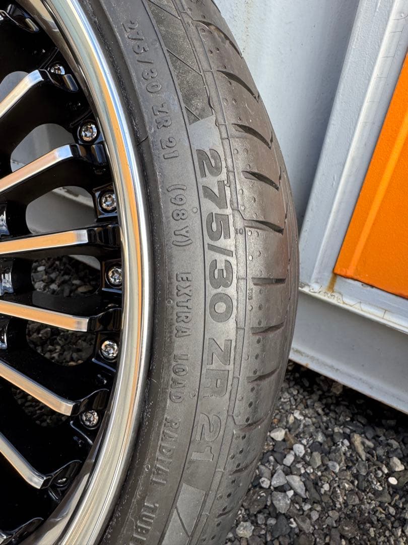 W222 メルセデスベンツ21インチ タイヤホイール WORK社製