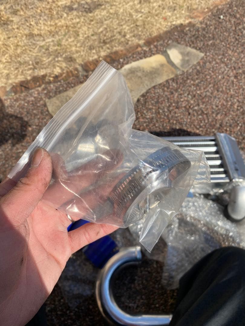 RAプレオ　インタークーラー