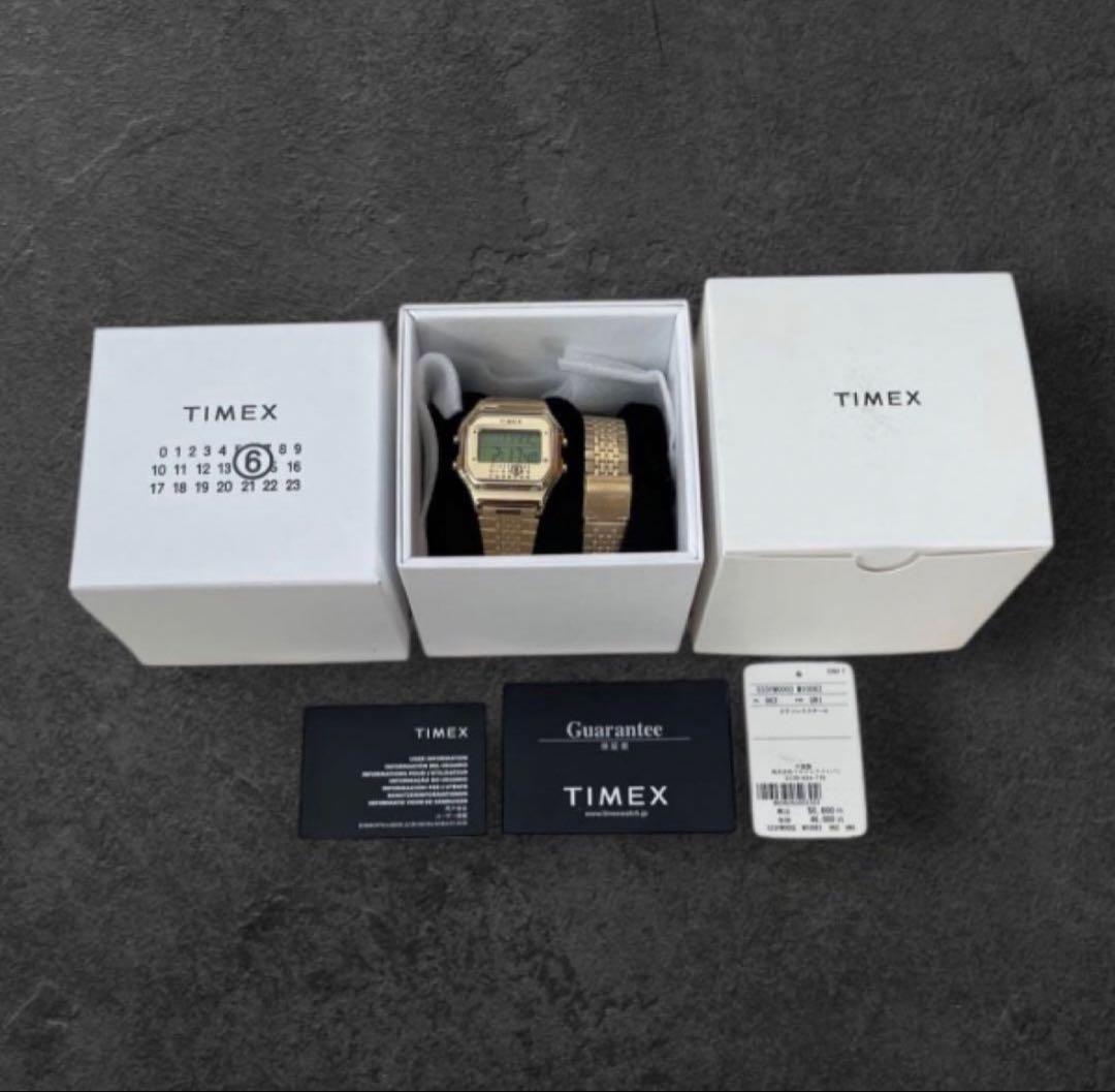 【国内正規】 TIMEX x MM6 Maison Margiela T80