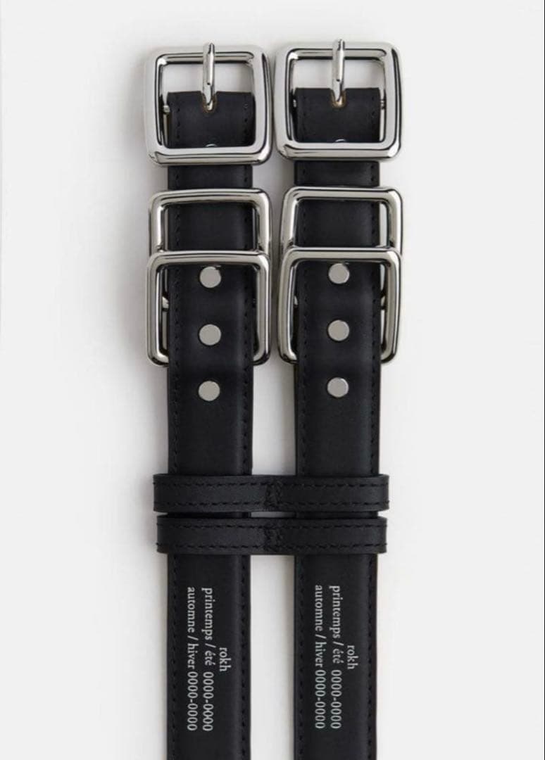 rokh x  レザーベルト