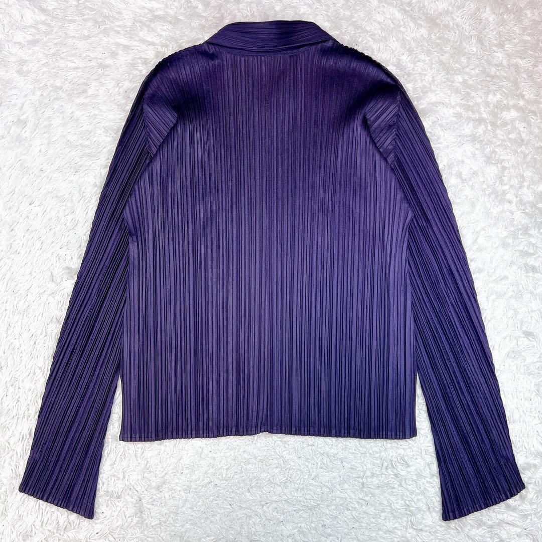 美品✨プリーツプリーズ 長袖シャツ ジャケット サイズ3