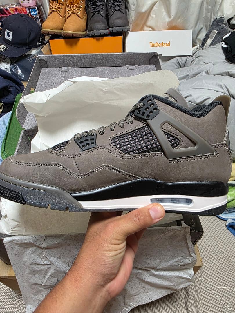 シューズ(男性用) Air Jordan 4 Retro Cave Stone