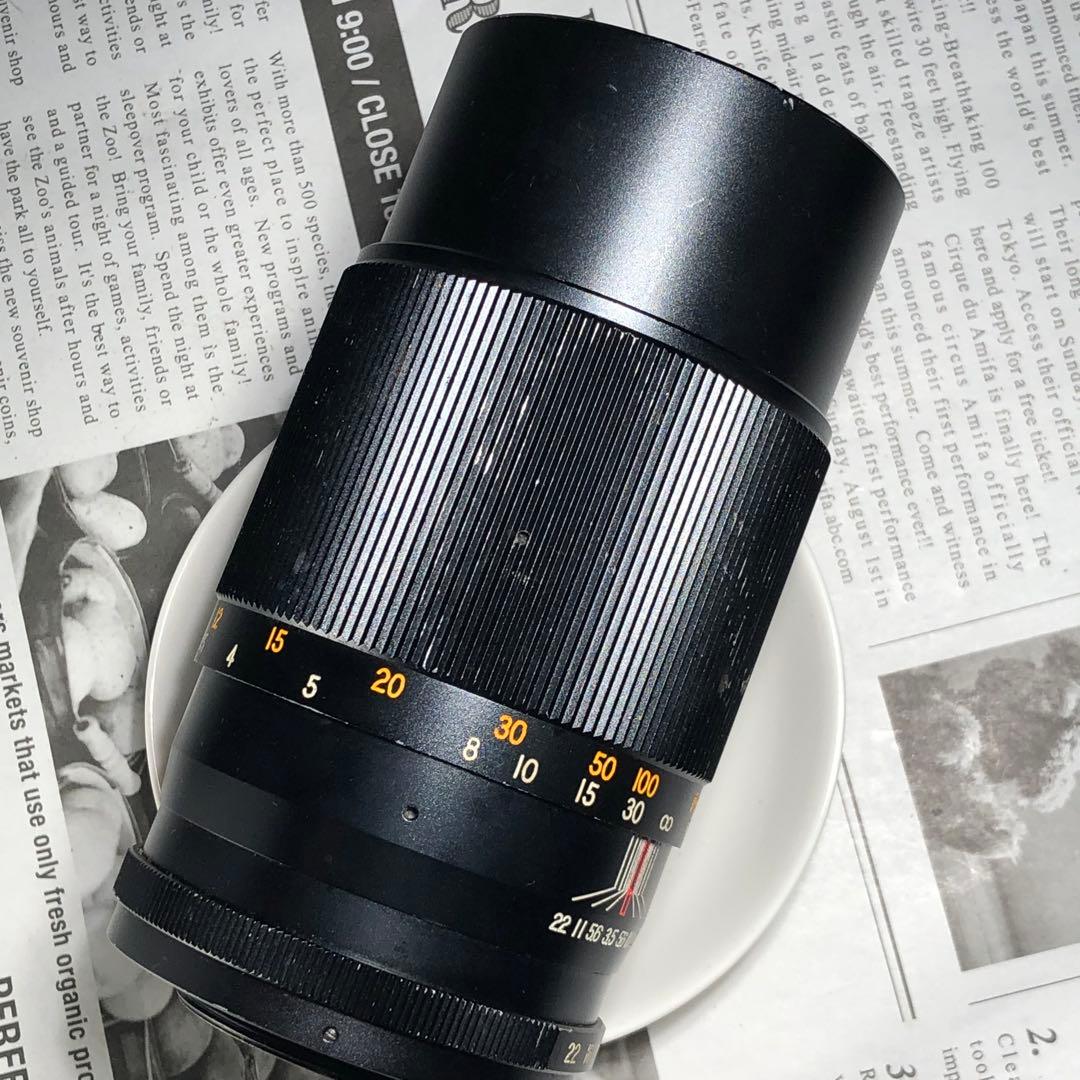 レア？　unigor 200mm f3.5 m42マウント