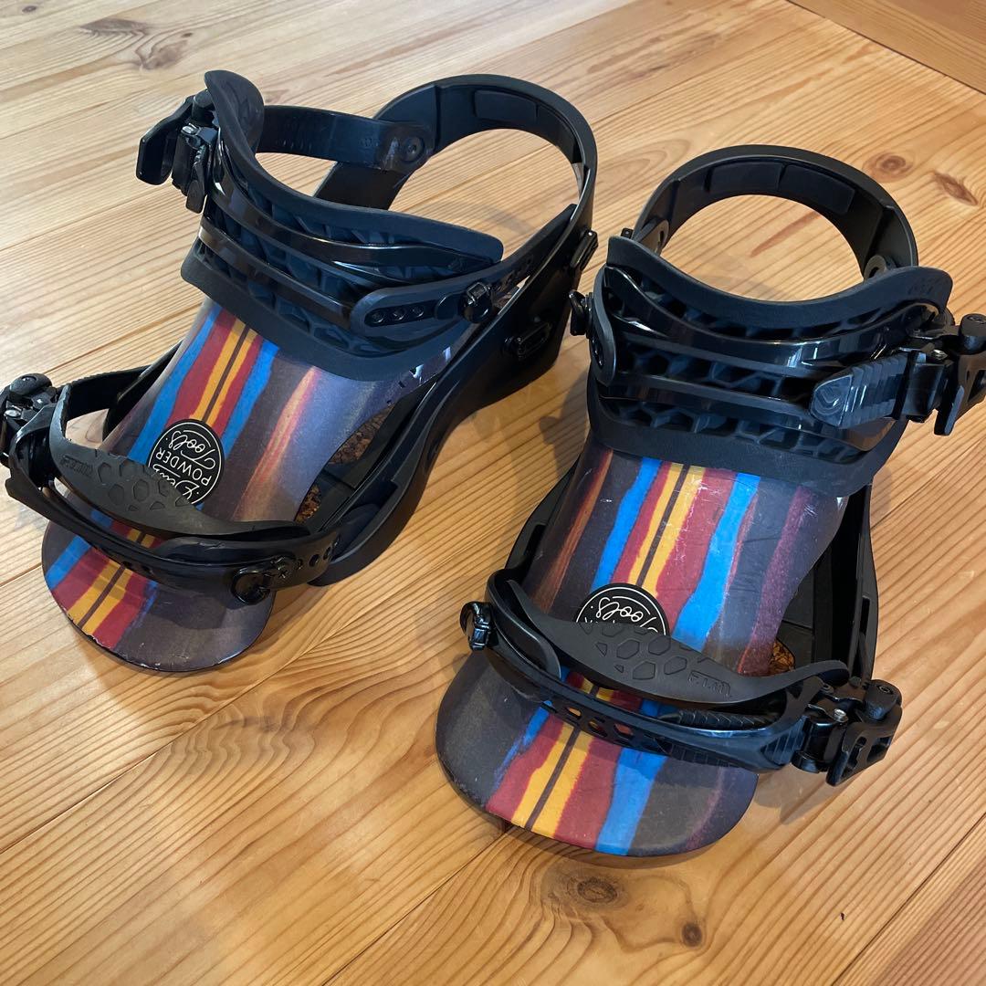 FLUX SR サイズM スノーボード ビンディング ブラック/ストライプ
