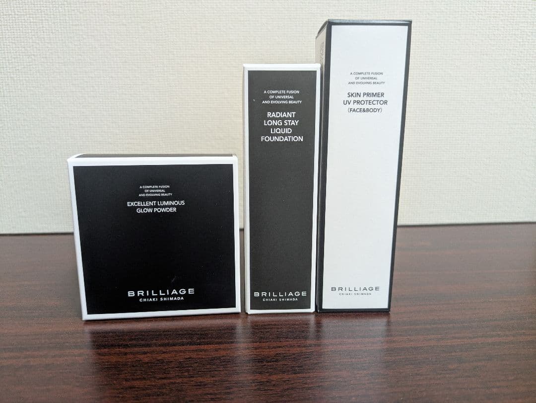 ブリリアージュ プライマー＆リキッドファンデーション＆フェイスパウダー