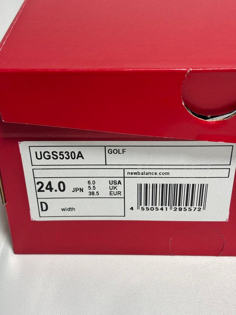 ニューバランス ゴルフ レディース スパイクレスシューズ 24cm 新品