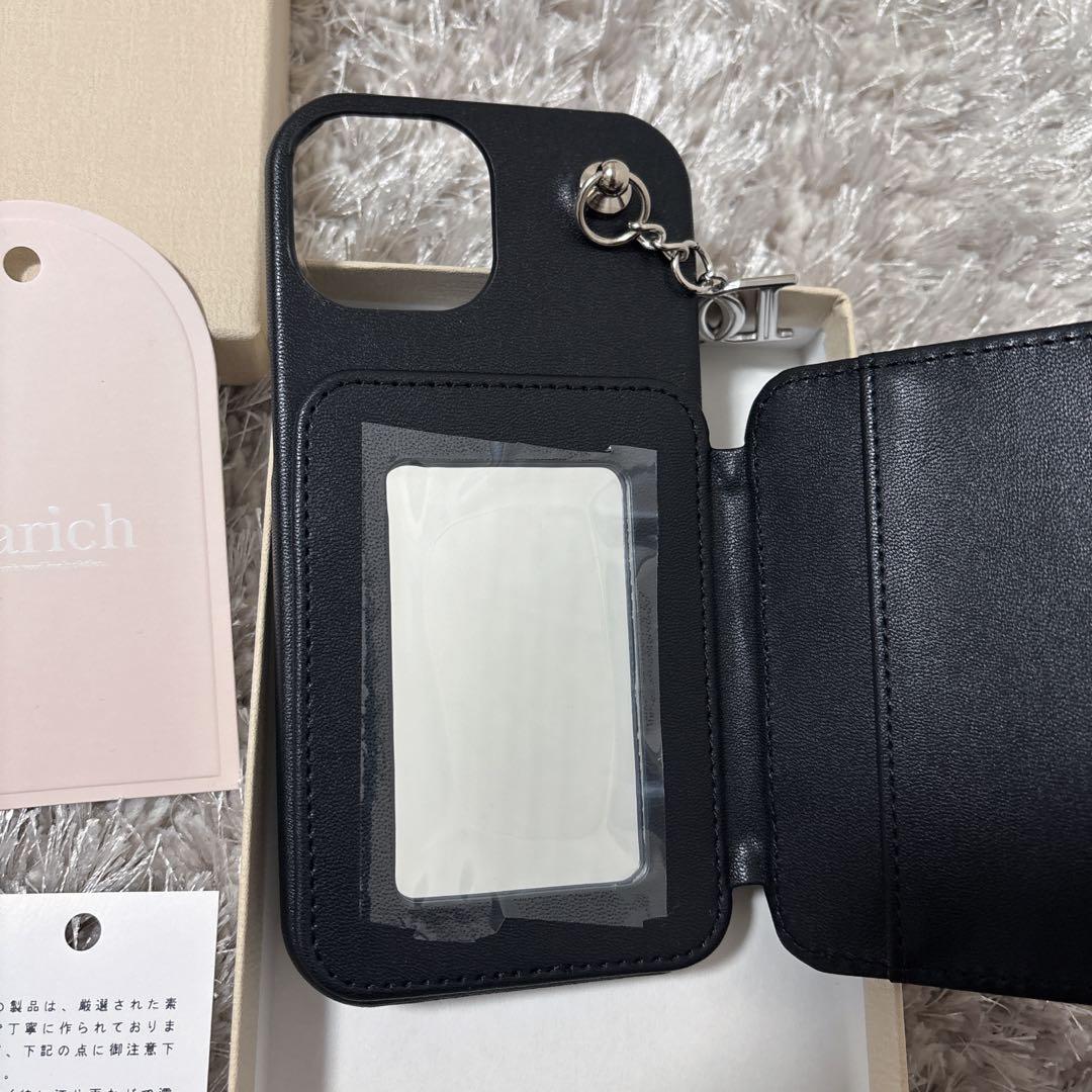 【Darich】キルティングミラーDDチャームiPhoneケースiPhone15