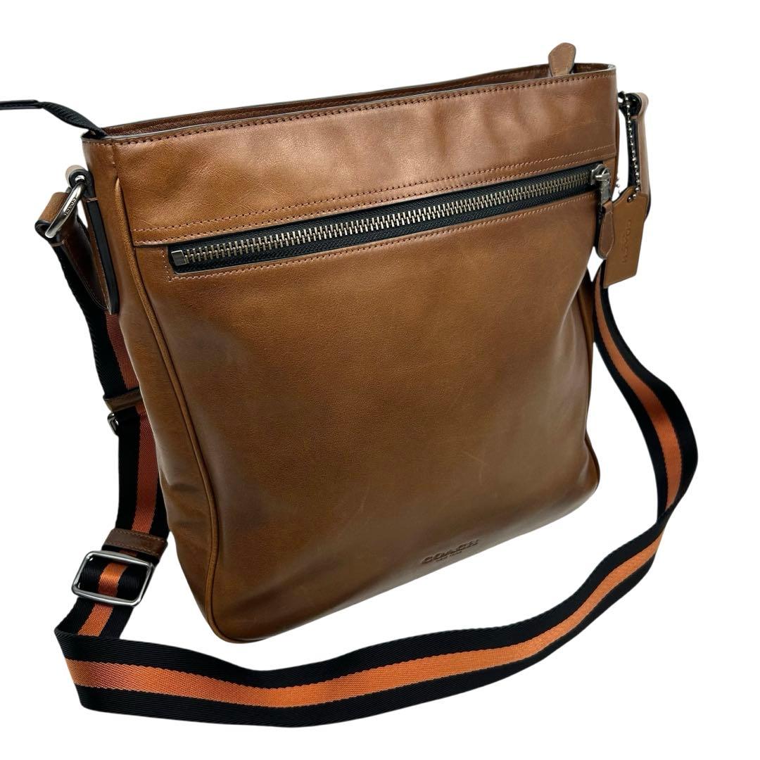 コーチ COACH レザー ショルダーバッグ メッセンジャーバッグ