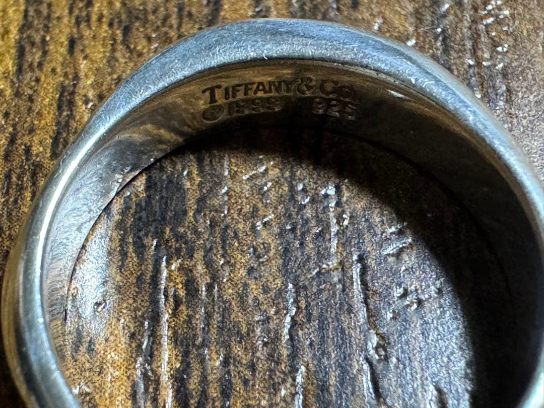 ティファニー 19号 ナイフエッジ 大きいサイズ リング 指輪