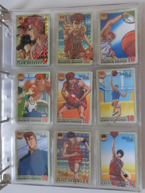 【全弾フルコンプ】スラムダンク カードダス 本弾