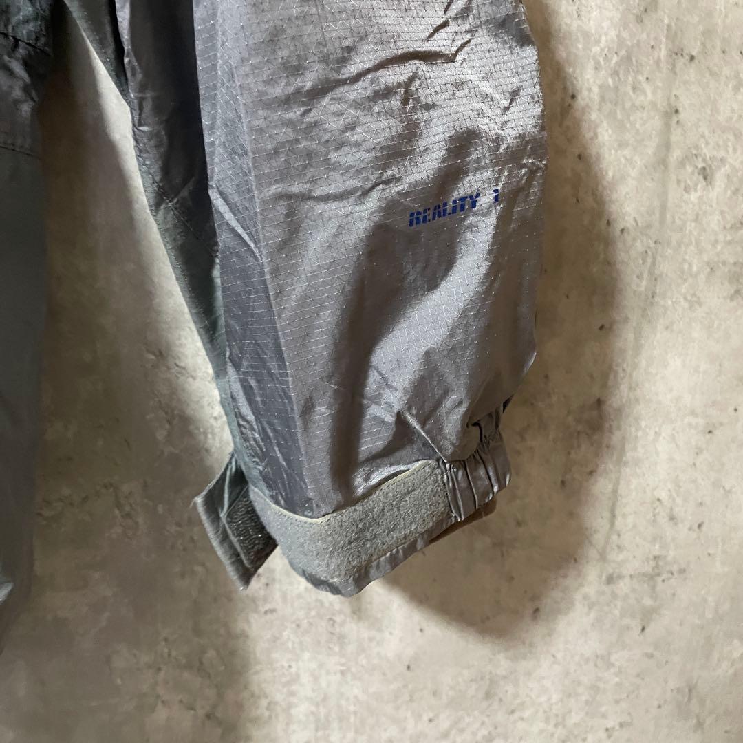 rewスキーウェアスノーボードジャケットパーカーパンツ上下セットアップ灰色グレー