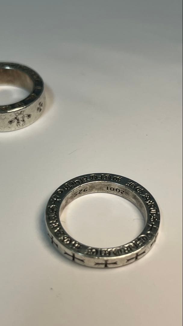 スペーサーリング3mm FUCK YOU withダイヤモンド