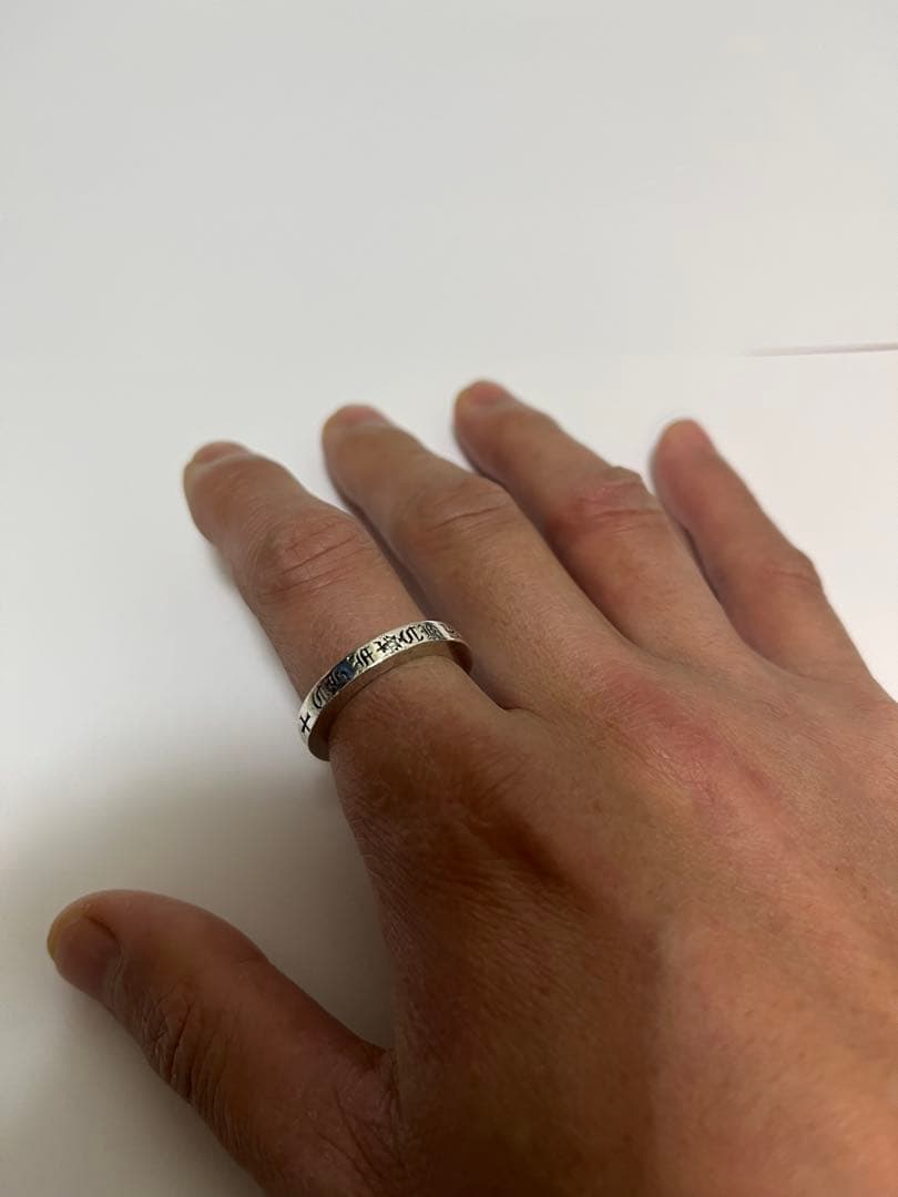 スペーサーリング3mm FUCK YOU withダイヤモンド