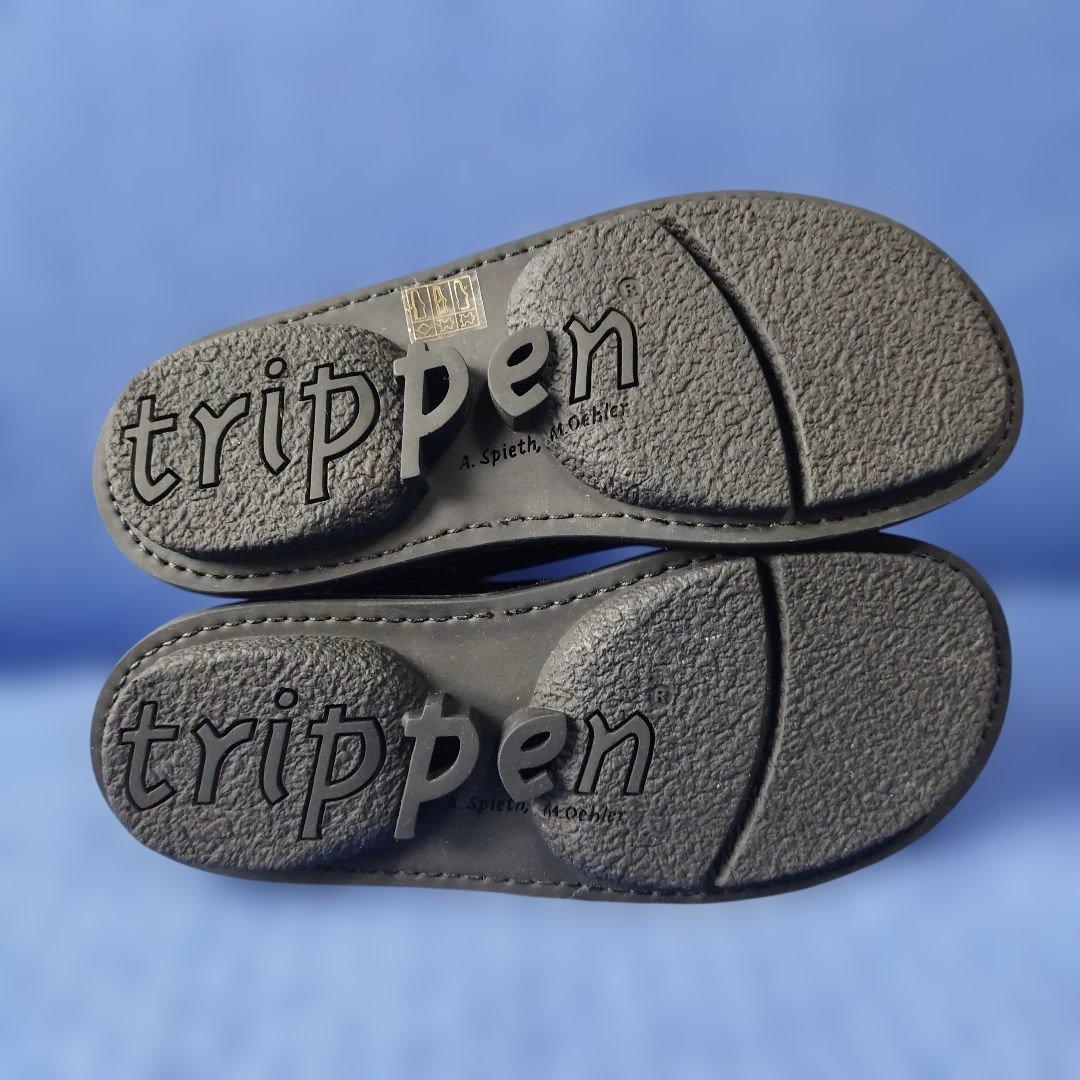 極美品■トリッペン■サイドゴアブーツ✨CHELSEA 牛革 ブラック黒