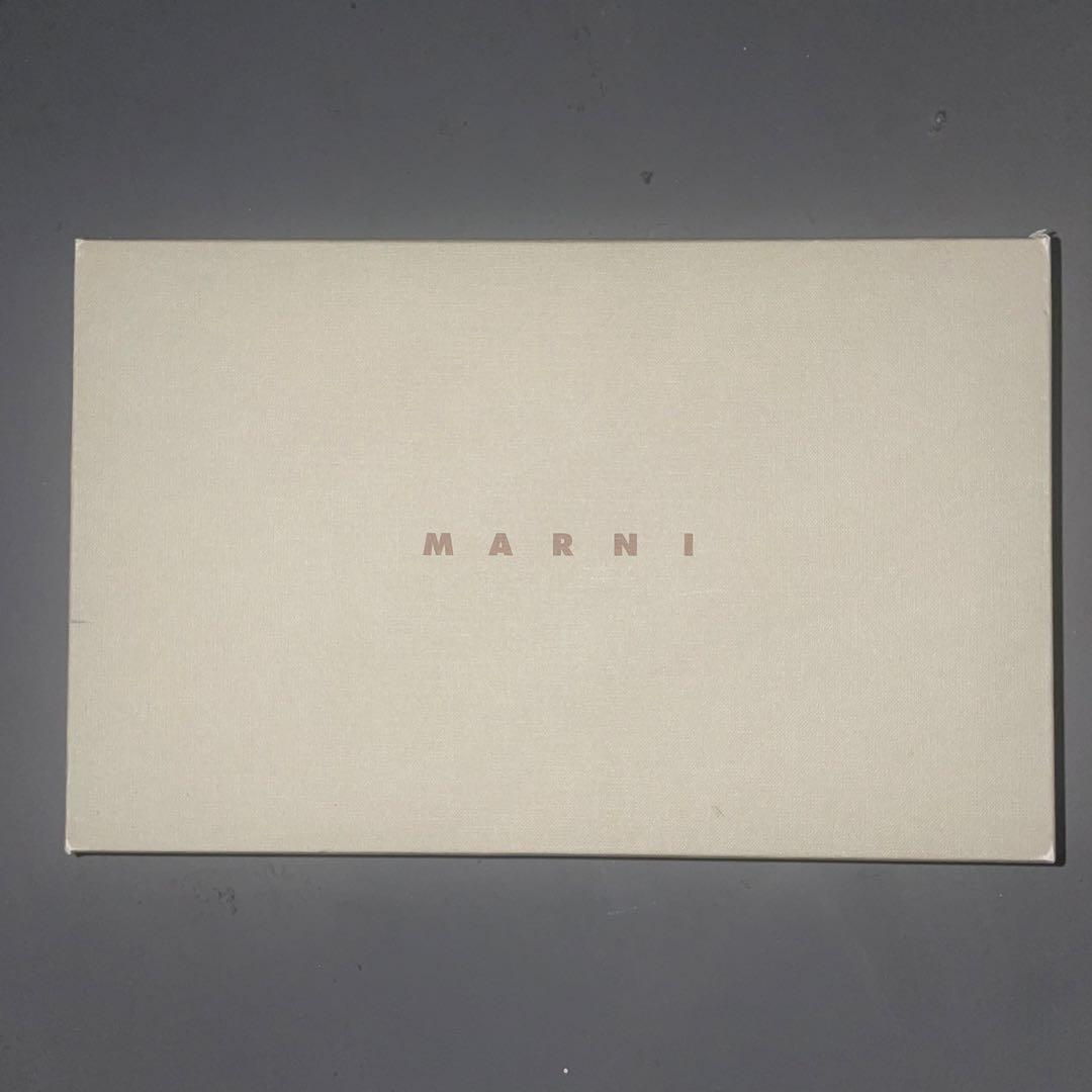 MARNI スクエアトゥレザードレスシューズ