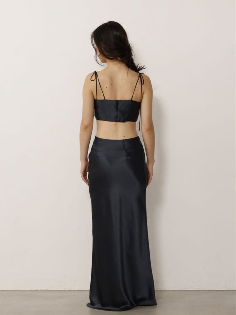 ANNIK タイブラトップ　Bra-top with tie