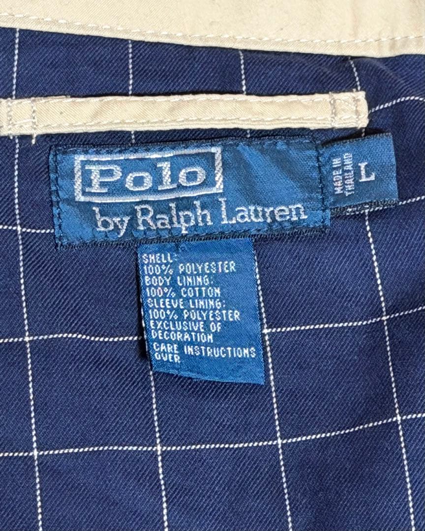 ポロ ラルフローレン ベージュ スウィングトップ Lサイズ　スイングトップ