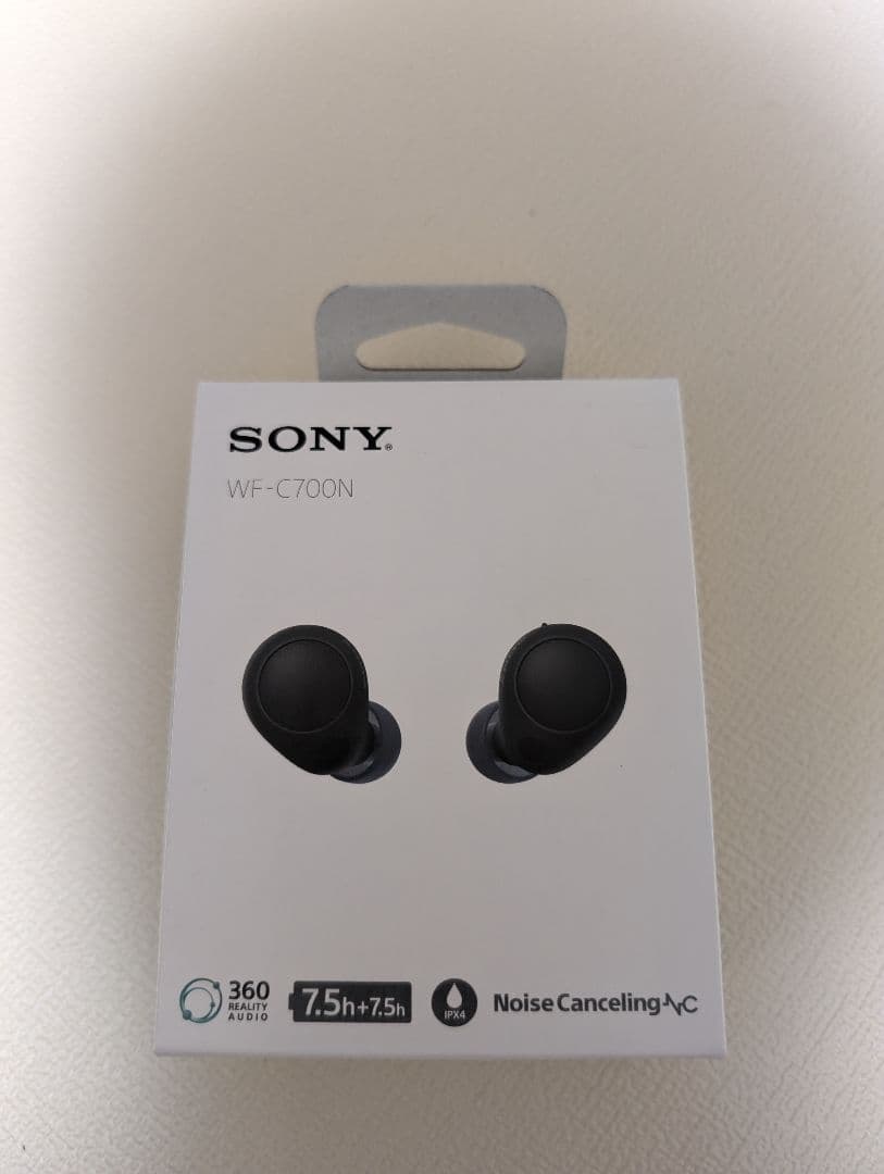 SONY WF-C700N ワイヤレスイヤフォン ブラック