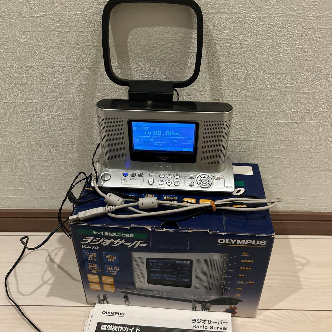 箱付・取説付　オリンパス ラジオサーバー VJ-10 OLYMPUS