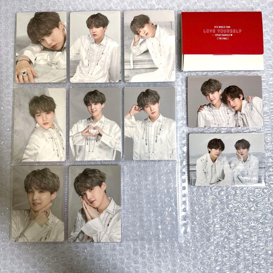 BTS SUGAユンギ LOVEYOURSELF LYSミニフォト トレカコンプ