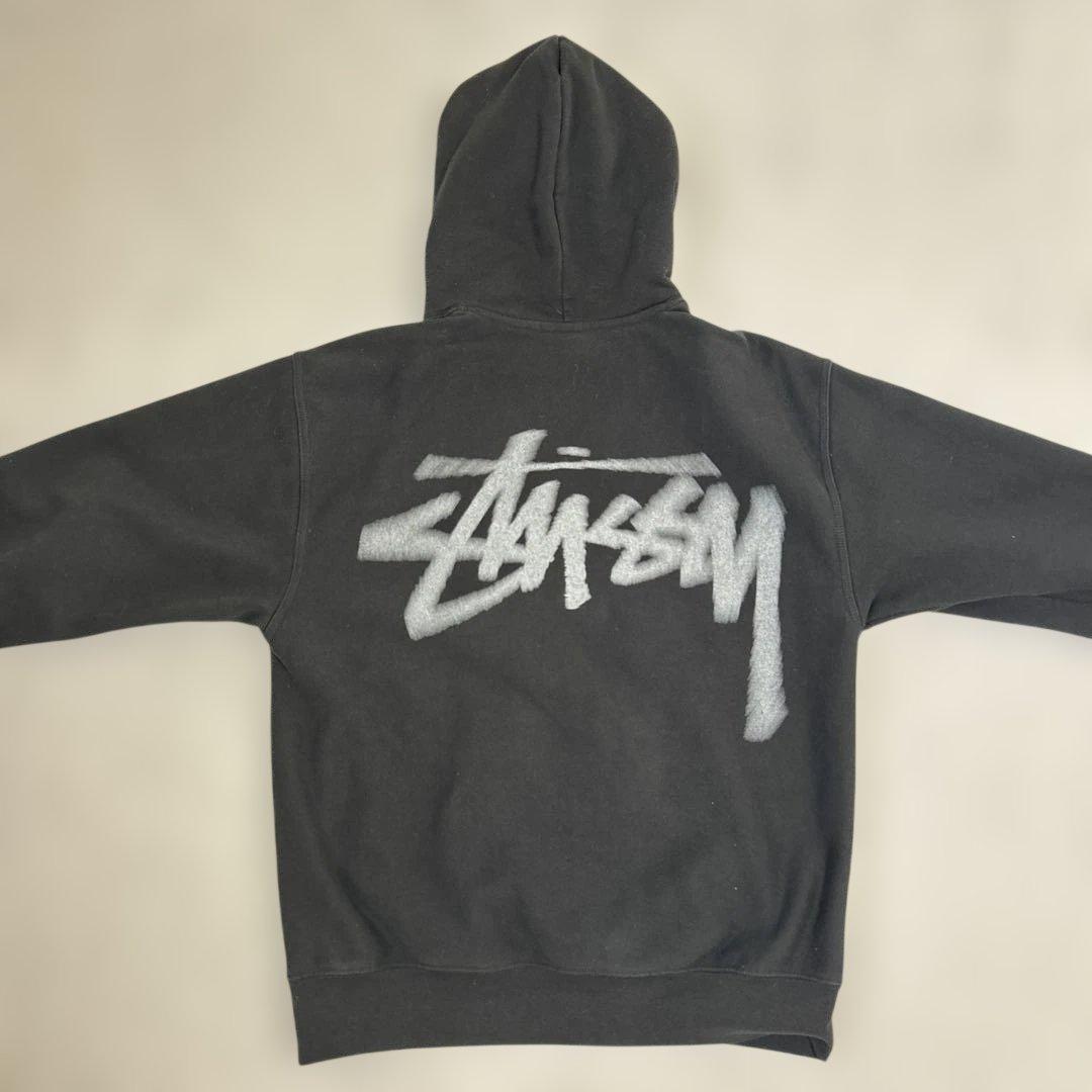 STUSSY パーカー ブラック