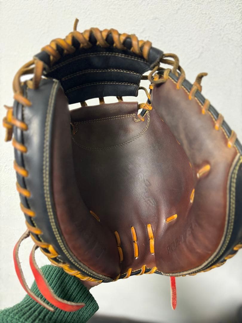 ZETT ゼット オーダー 軟式グローブ 黒/茶