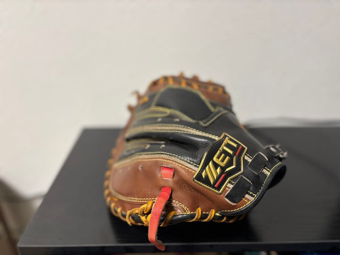 ZETT ゼット オーダー 軟式グローブ 黒/茶