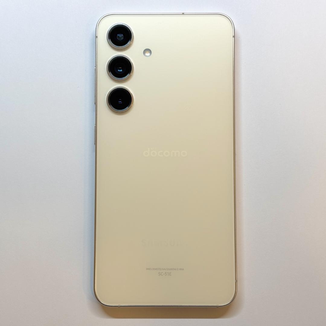 Galaxy S24 256GB SC-51E アンバーイエロー