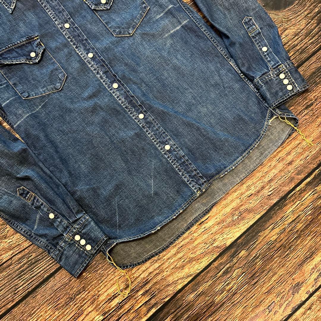 トップス REMI RELIEF / denim western shirts