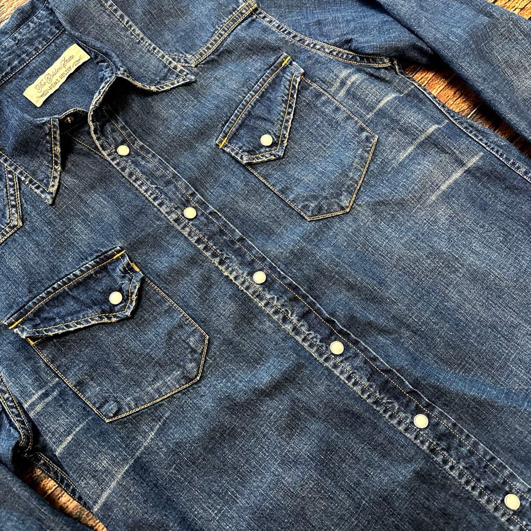 トップス REMI RELIEF / denim western shirts