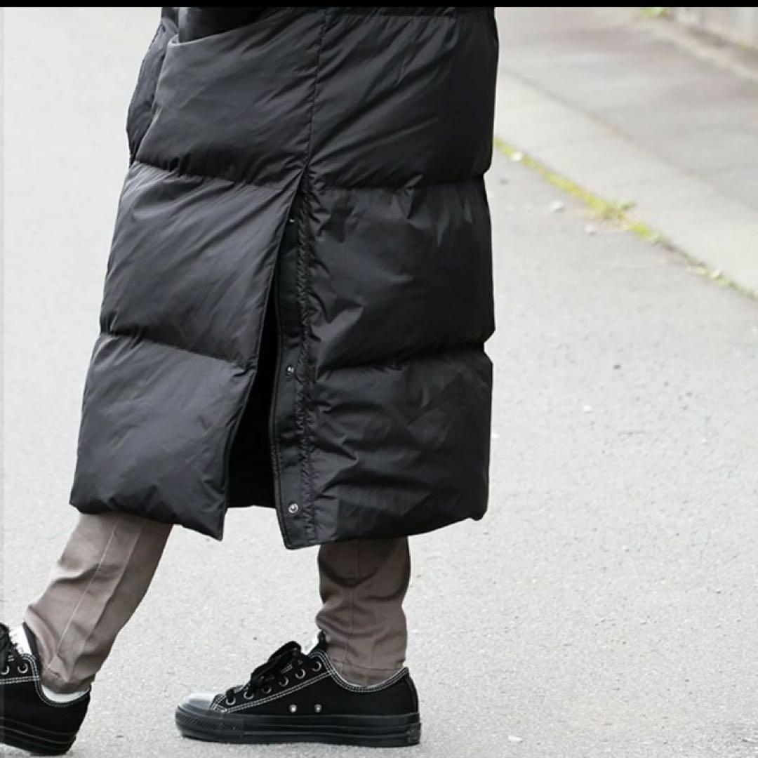 PATY ユニセックス ロングダウンジャケット ベンチコート　ezo& エゾト