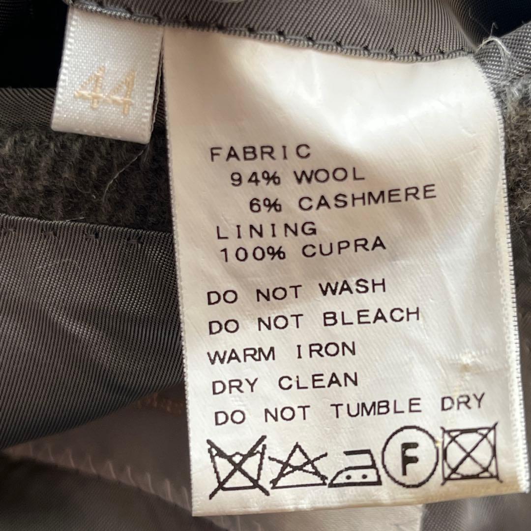 美品✨ エディフィス 英国生地 ツイードウール カシミヤ チェスターコート