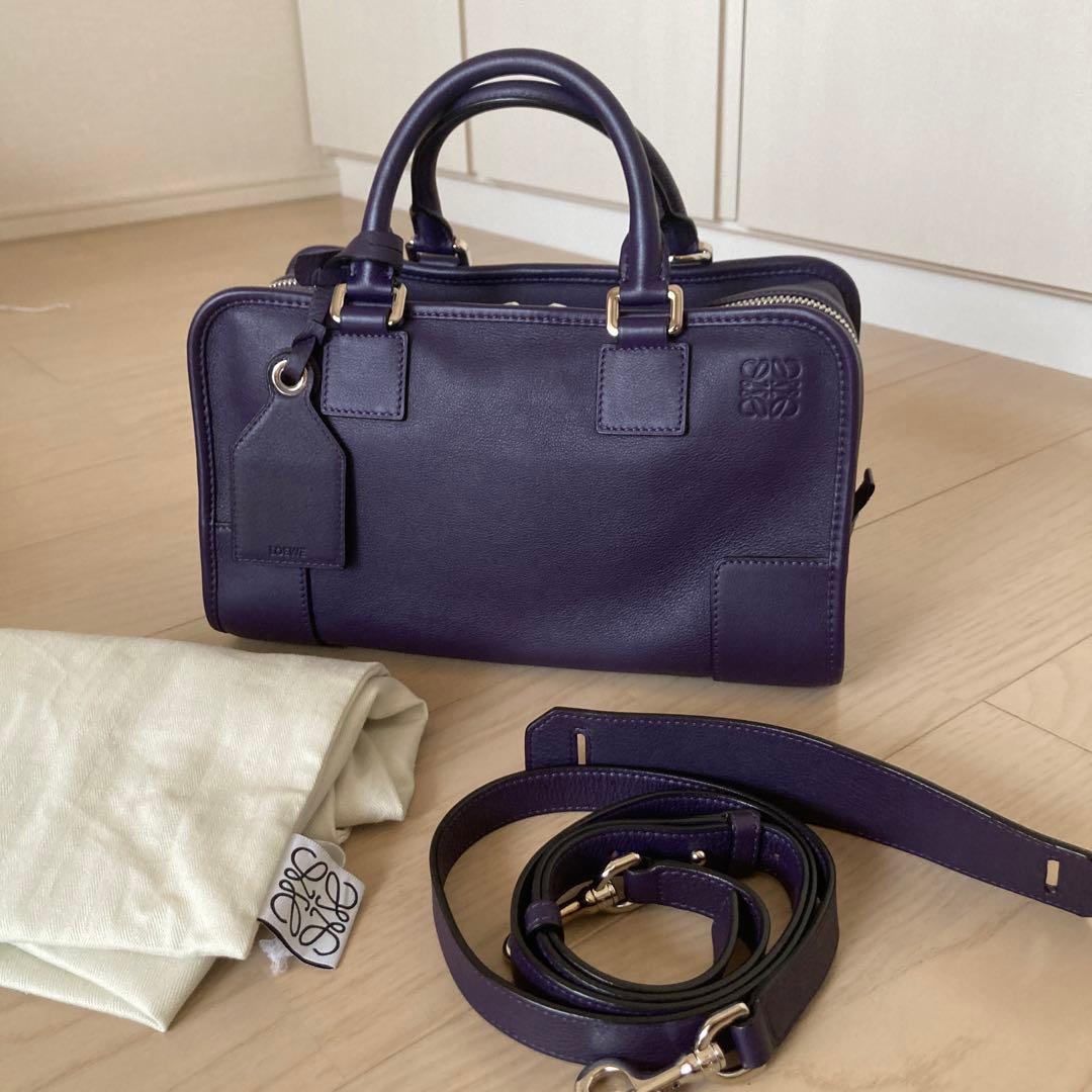 LOEWE AMAZONA28 ロエベ アマソナ　ショルダーストラップ付き