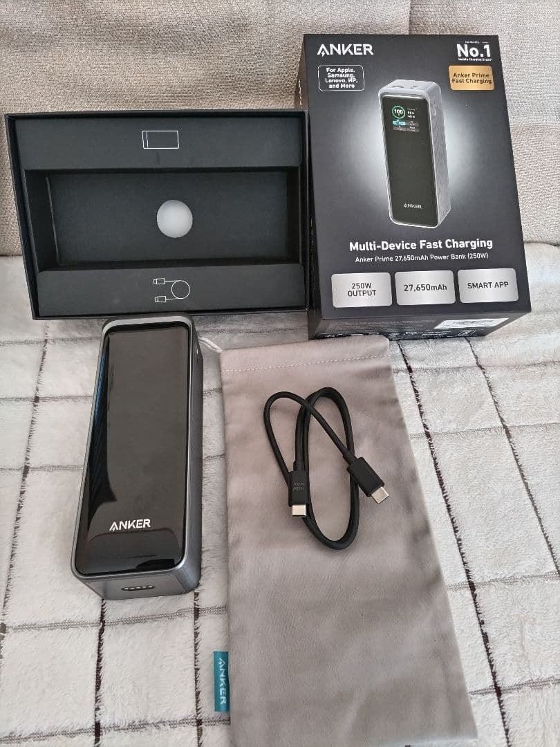 スマホアクセサリー Anker Prime Power Bank (27650mAh, 250W)