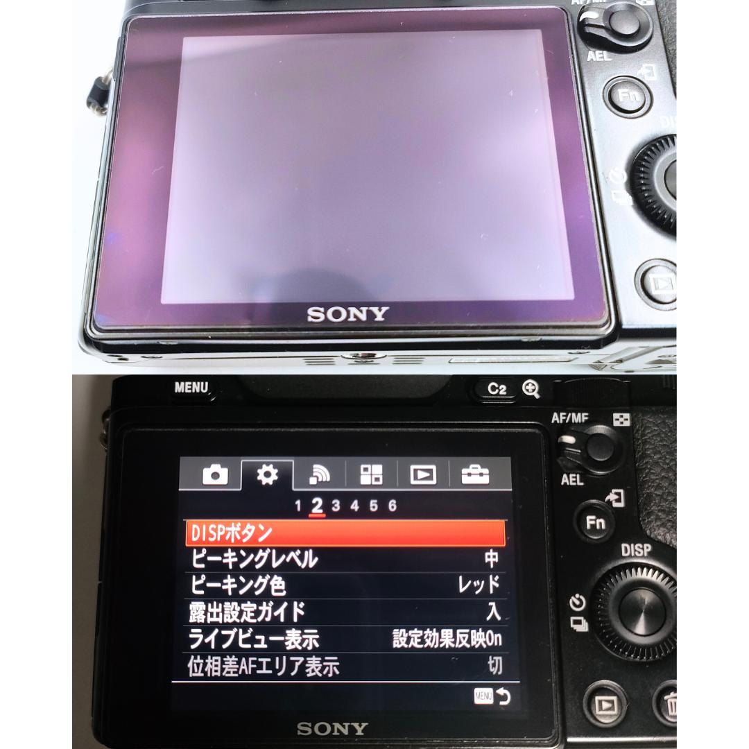 SONY α7 箱付 ストラップ/バッテリー＋１