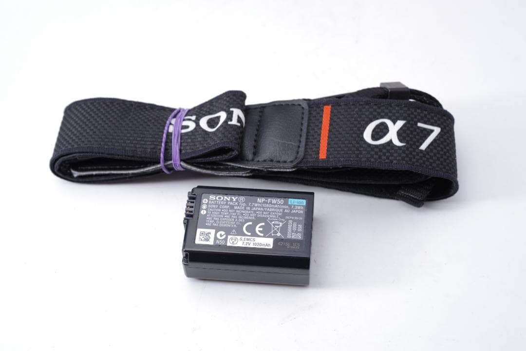 SONY α7 箱付 ストラップ/バッテリー＋１