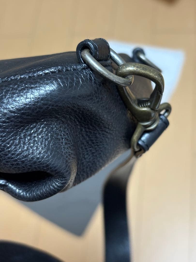 【チャコールブラック】カゼマトウ クロスバッグ【MOTHERHOUSE】