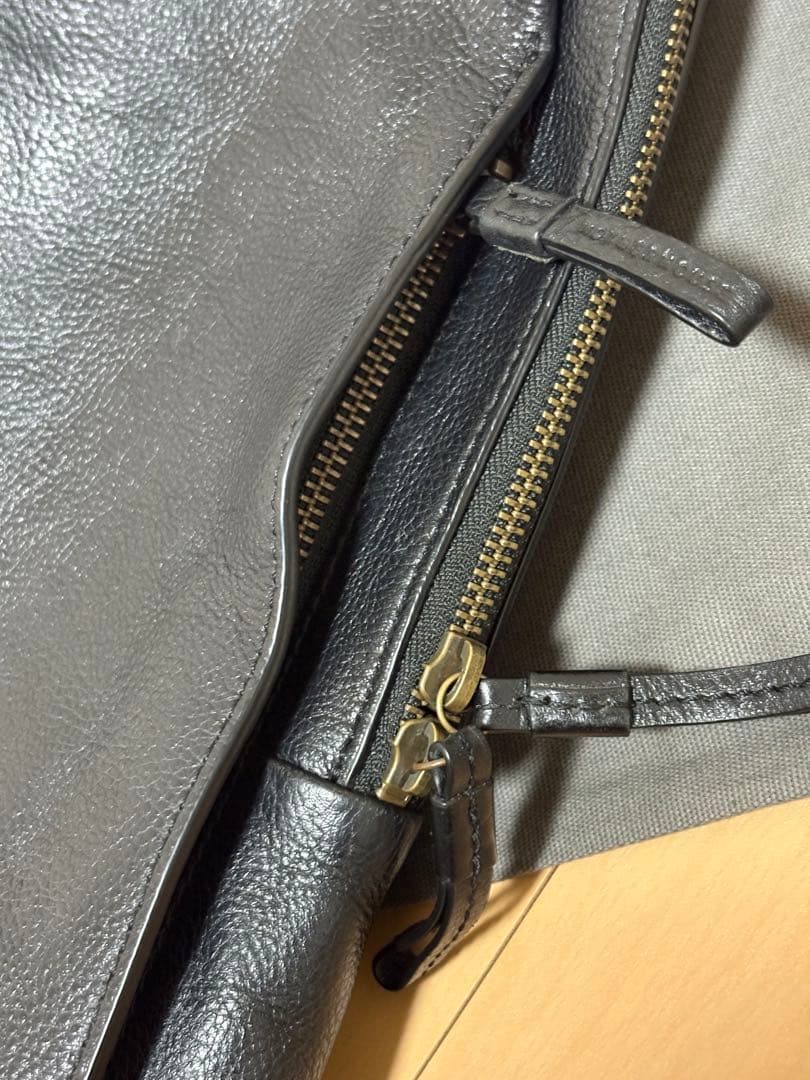 【チャコールブラック】カゼマトウ クロスバッグ【MOTHERHOUSE】