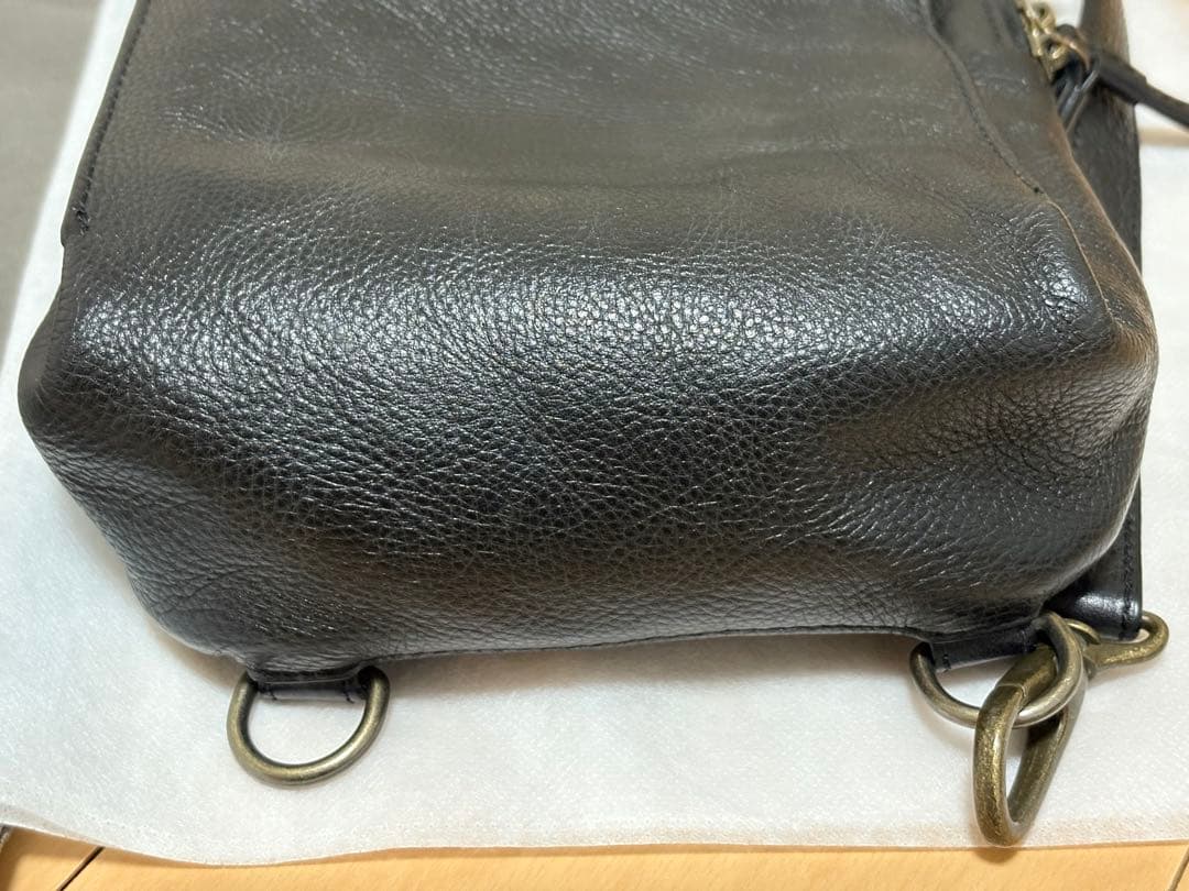 【チャコールブラック】カゼマトウ クロスバッグ【MOTHERHOUSE】