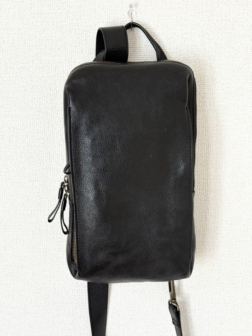 【チャコールブラック】カゼマトウ クロスバッグ【MOTHERHOUSE】