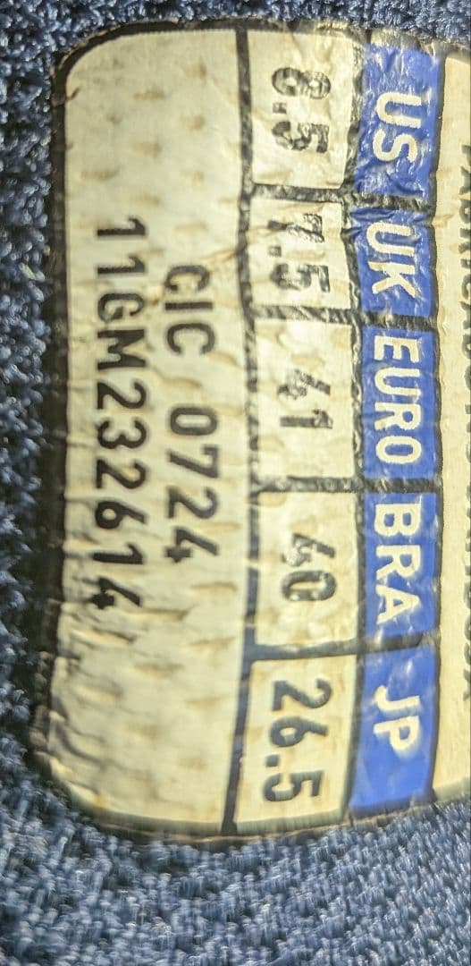 26.5cm Ｐ革付き 野球 スパイクシューズ P皮付き 26.5センチ