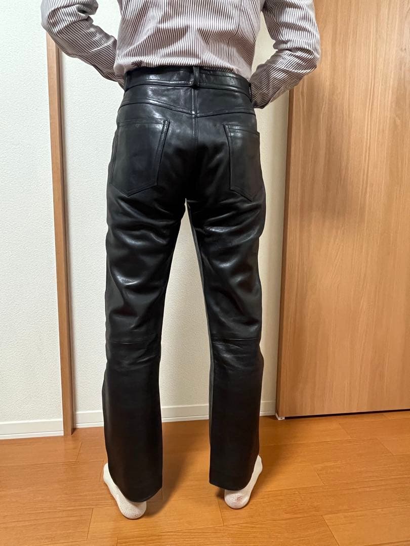 Gucci トムフォード期 レザーパンツ 46 極美品 TOM FORD
