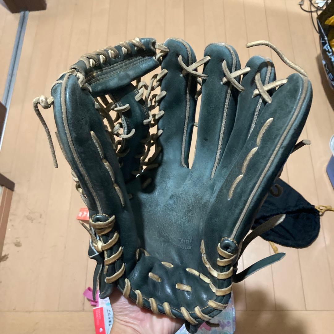 プロステイタスZETT硬式グローブ ダークグリーン