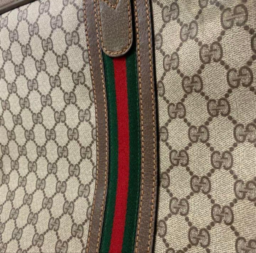 VINTAGE OLD GUCCI トラベルバッグ【あや】