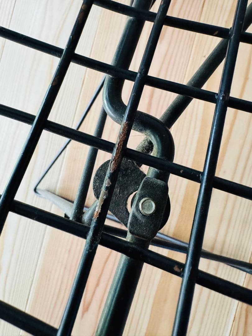 11月末日まで・ブラック メッシュワイヤーチェア