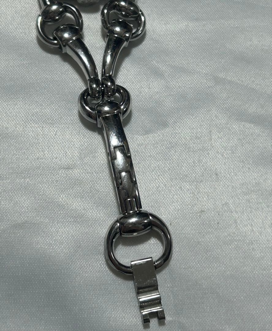 GUCCI グッチ シニョーリア ダイヤモンドベゼル/ホワイトパール文字盤 時計