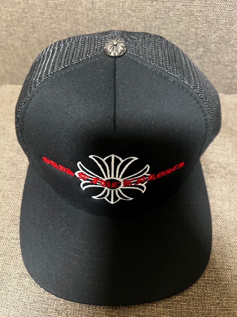 GUNS N' ROSES トラッカーキャップ黒 (CHROME HEARTS)